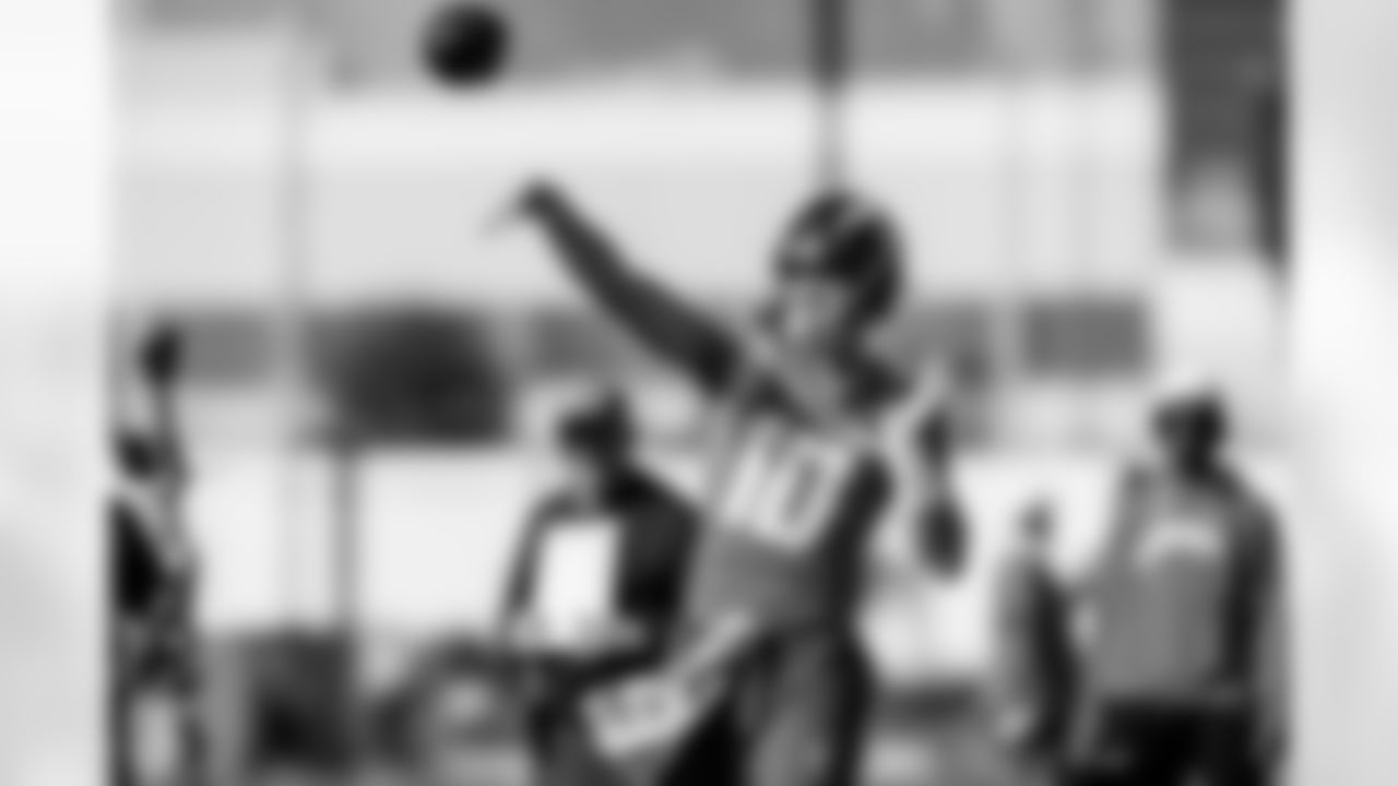 The Los Angeles Chargers practice on Friday, November 28, 2025 at The Bolt in El Segundo, CA.