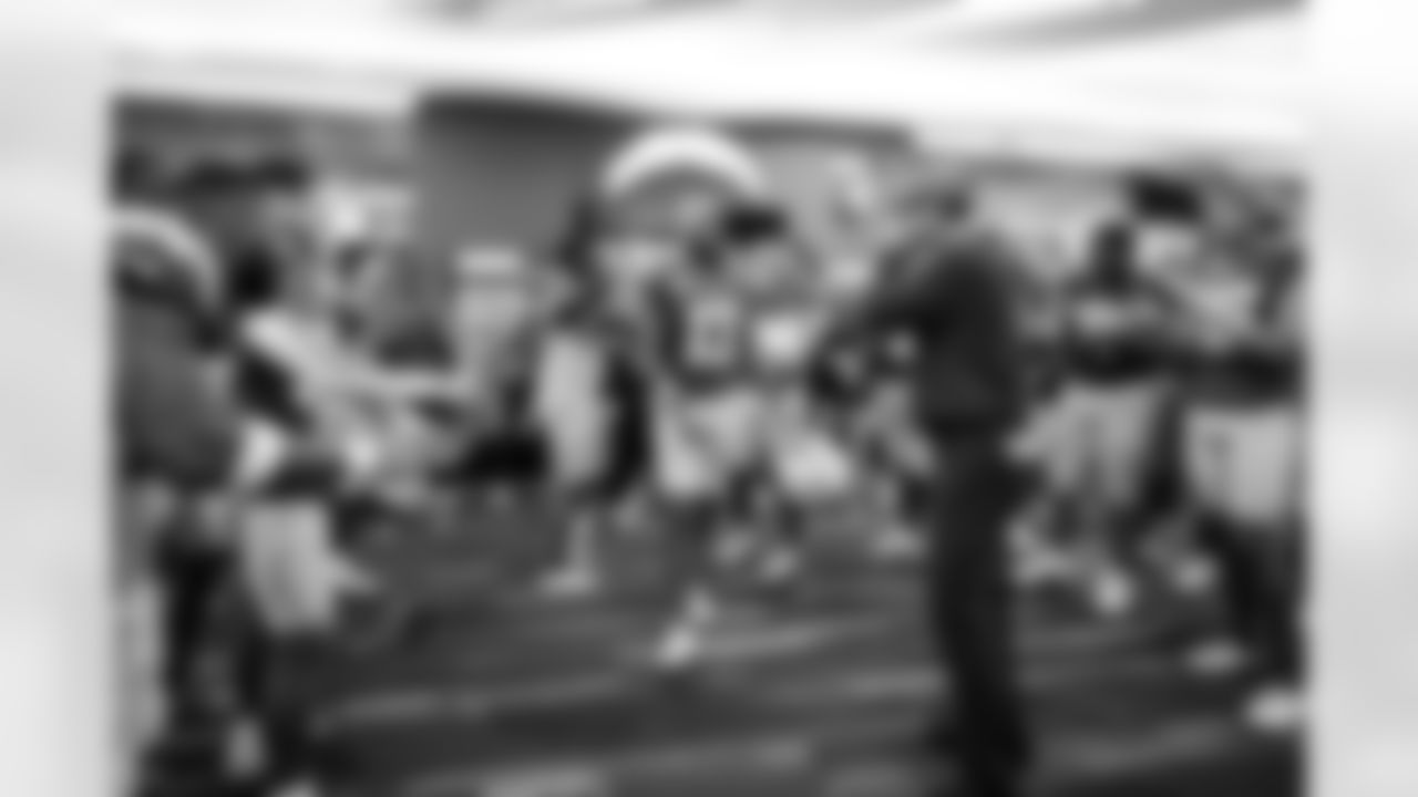 WR Keenan Allen (13) and Head Coach Jim Harbaugh