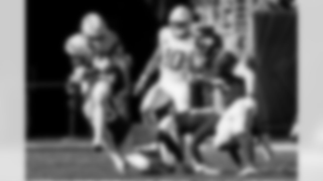 Take a look back at the best photos of the Chargers 2025 draft class in their inaugural NFL campaign.