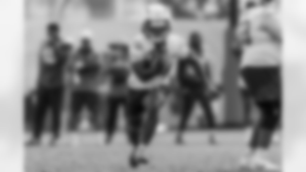 The Los Angeles Chargers practice on Thursday, November 13, 2025 at The Bolt in El Segundo, CA.