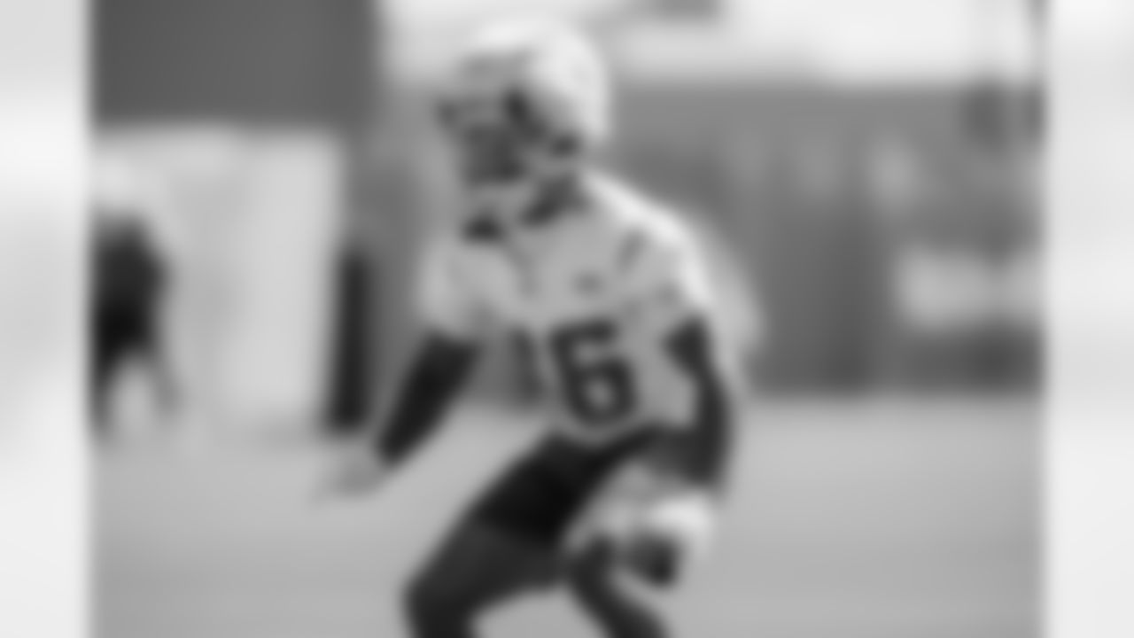 The Los Angeles Chargers practice on Friday, October 3, 2025 at The Bolt in El Segundo, CA.