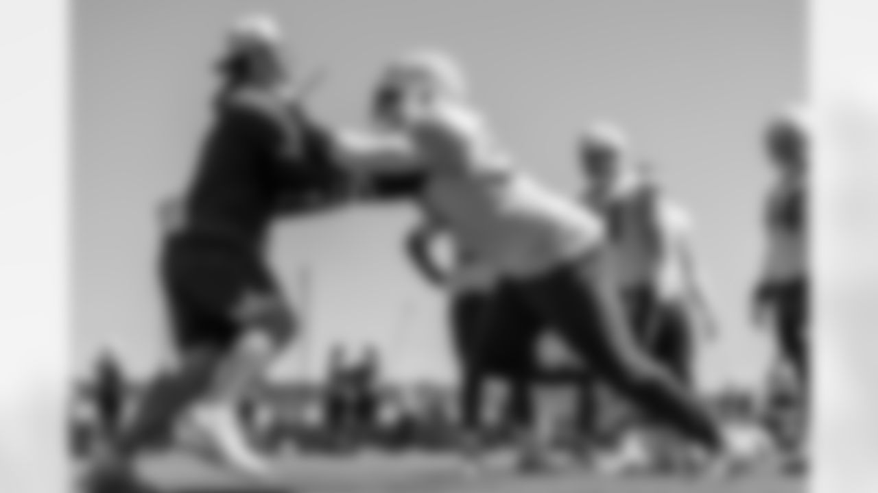 The Los Angeles Chargers practice on Monday, September 1, 2025 at The Bolt in El Segundo, CA.