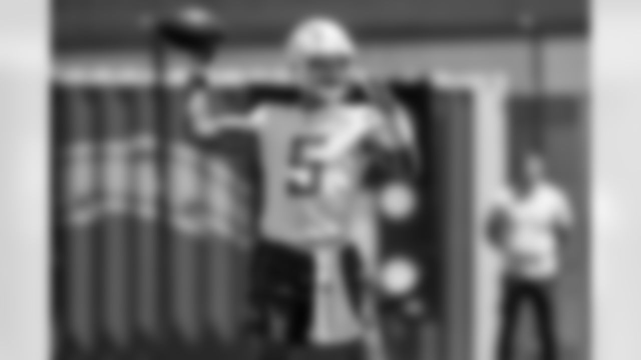 The Los Angeles Chargers practice at Training Camp on Thursday, August 21, 2025 at The Bolt in El Segundo, CA.