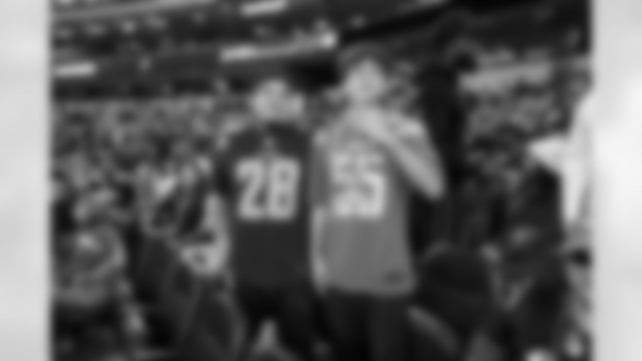 Check out some of the best photos of the Bolt Fam getting together at SoFi Stadium as the Chargers take on the Houston Texans in Week 17!