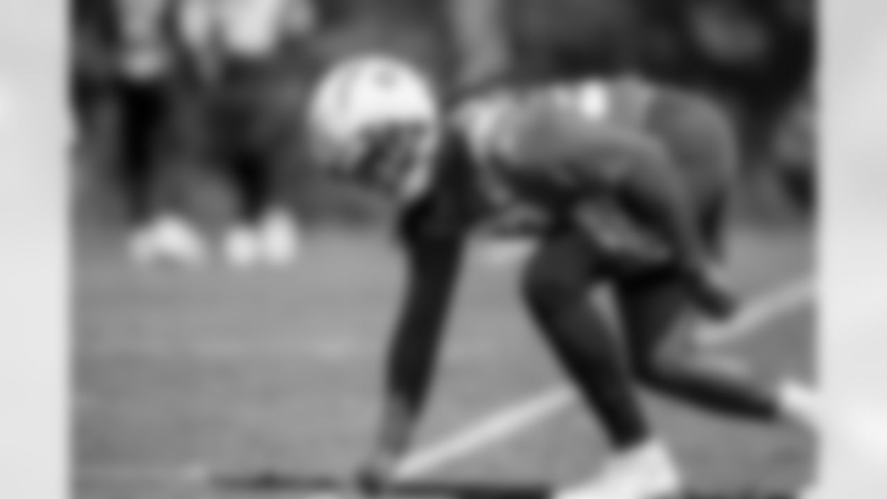 The Los Angeles Chargers practice on Friday, September 20, 2024 at UNC-Charlotte in Charlotte, NC.