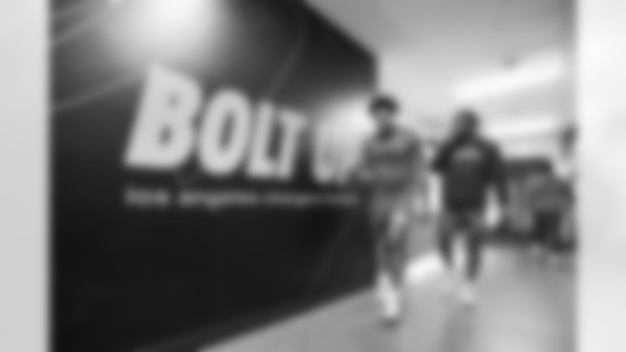 TE Oronde Gadsden (86) and WR Quentin Johnston (1)