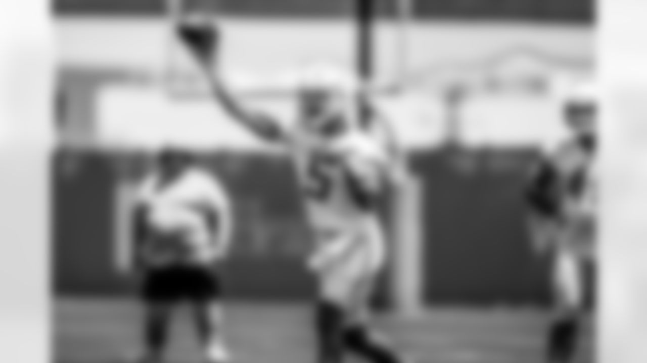 The Los Angeles Chargers hold Mandatory Mini-Camp on Tuesday, June 10, 2025 at The Bolt in El Segundo, CA.