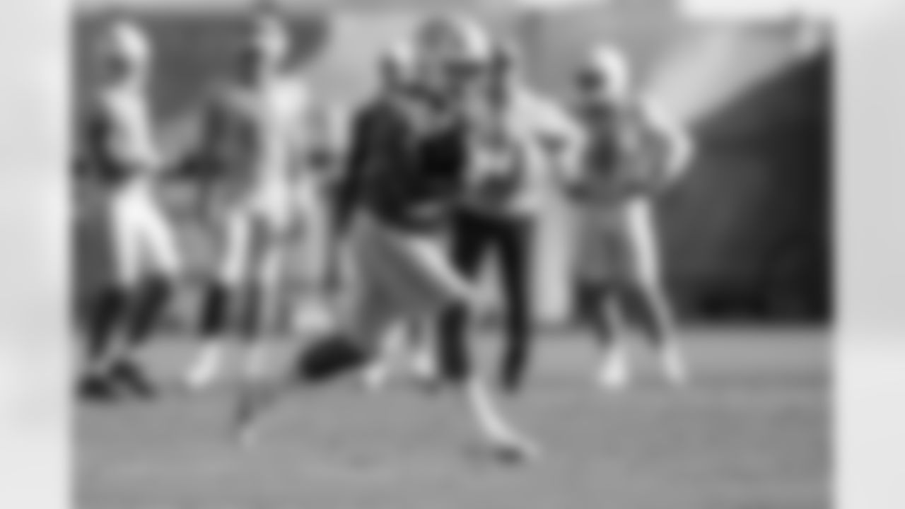 The Los Angeles Chargers practice at Training Camp on Tuesday, August 5, 2025 at The Bolt in El Segundo, CA.