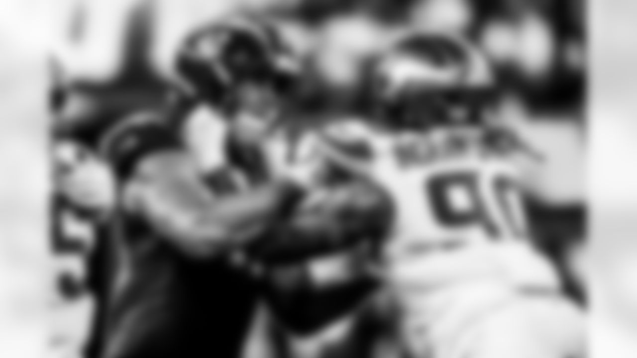 Take a look back at the Chargers Week 8 matchup with the Vikings in monochrome!