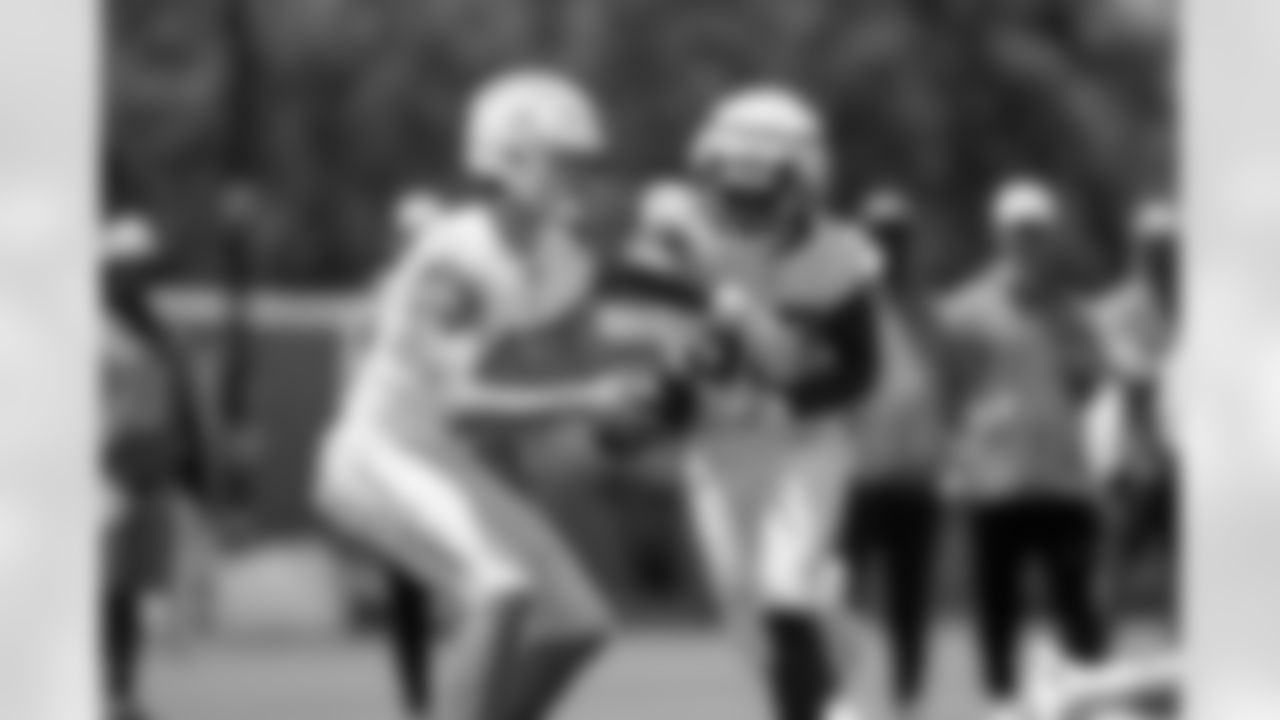 The Los Angeles Chargers hold Rookie Mini-Camp on Saturday, May 11, 2024 at Hoag Performance Center in Costa Mesa, CA.