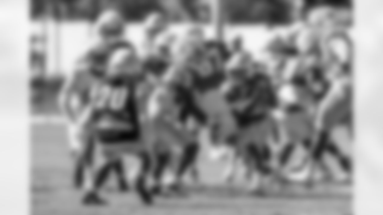 The Los Angeles Chargers practice on Wednesday, October 15, 2025 at The Bolt in El Segundo, CA.