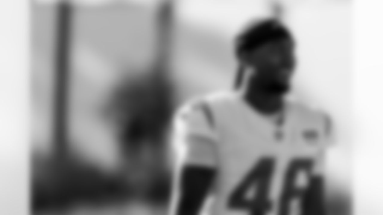 The Los Angeles Chargers practice on Tuesday, October 21, 2025 at The Bolt in El Segundo, CA.