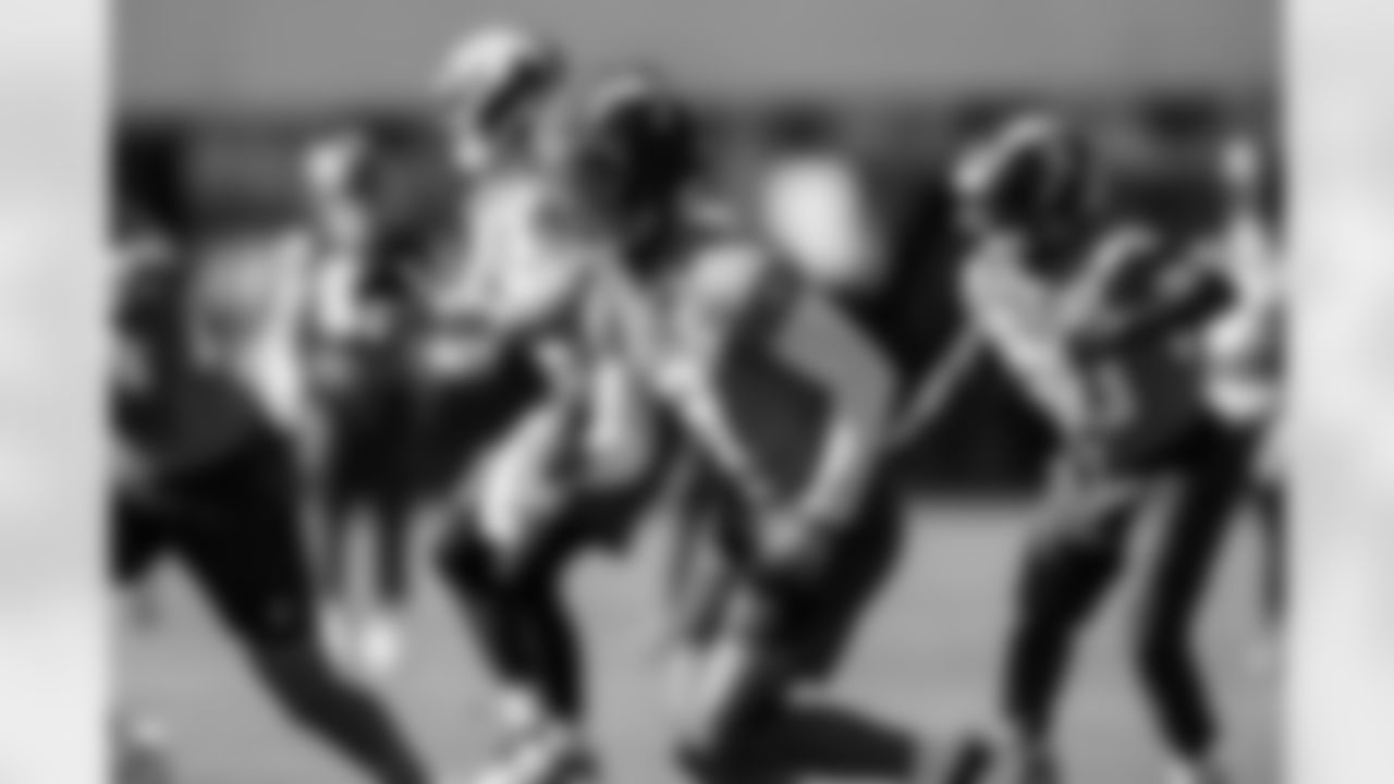 The Los Angeles Chargers practice on Friday, November 28, 2025 at The Bolt in El Segundo, CA.