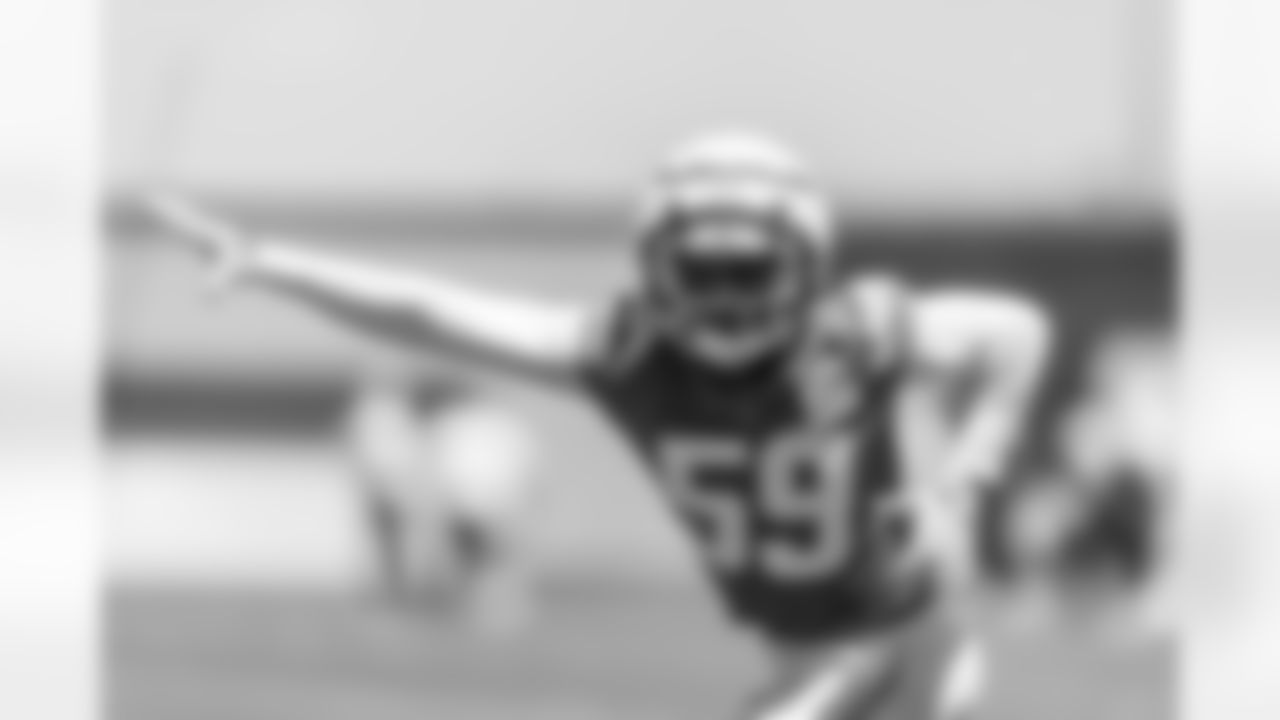 The Los Angeles Chargers hold Rookie Mini-Camp on Saturday, May 10, 2025 at The Bolt in El Segundo, CA.