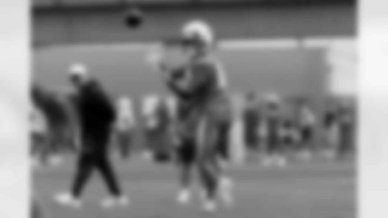 The Los Angeles Chargers practice on Thursday, August 28, 2025 at The Bolt in El Segundo, CA.