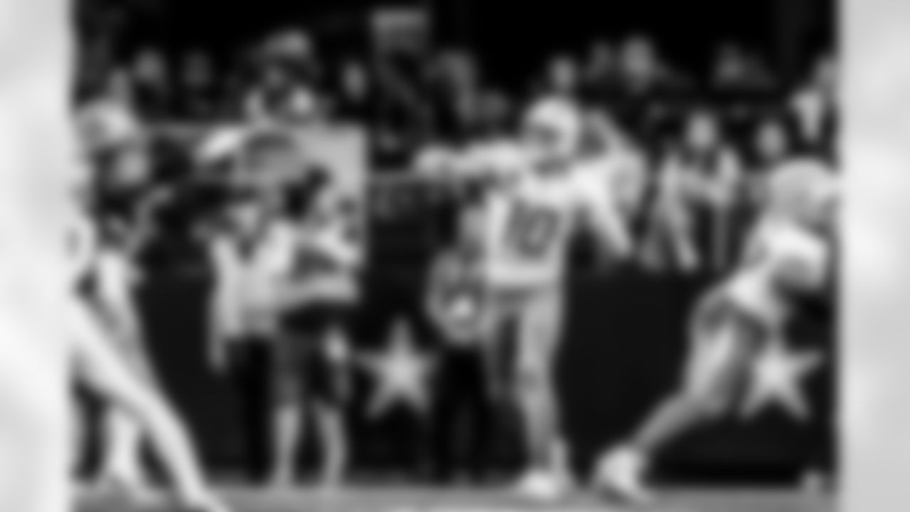 Take a look back at the Chargers Week 16 matchup with the Cowboys in monochrome.