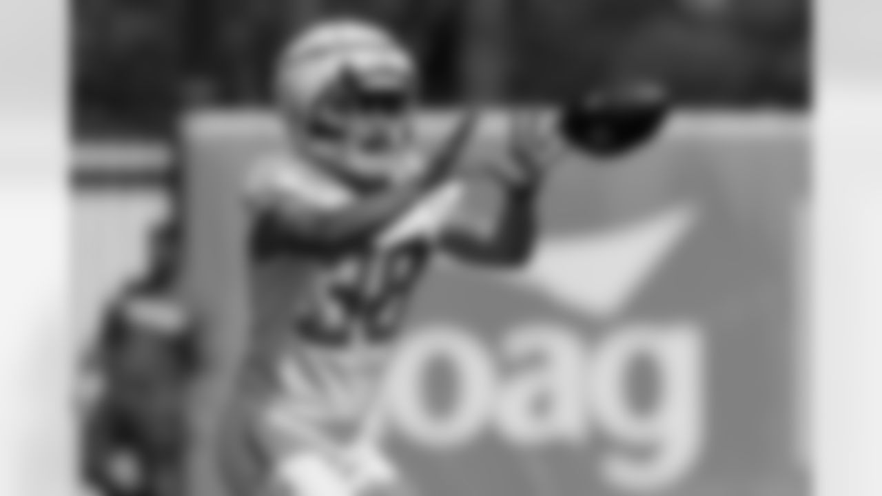 The Los Angeles Chargers hold Rookie Mini-Camp on Friday, May 10, 2024 at Hoag Performance Center in Costa Mesa, CA.