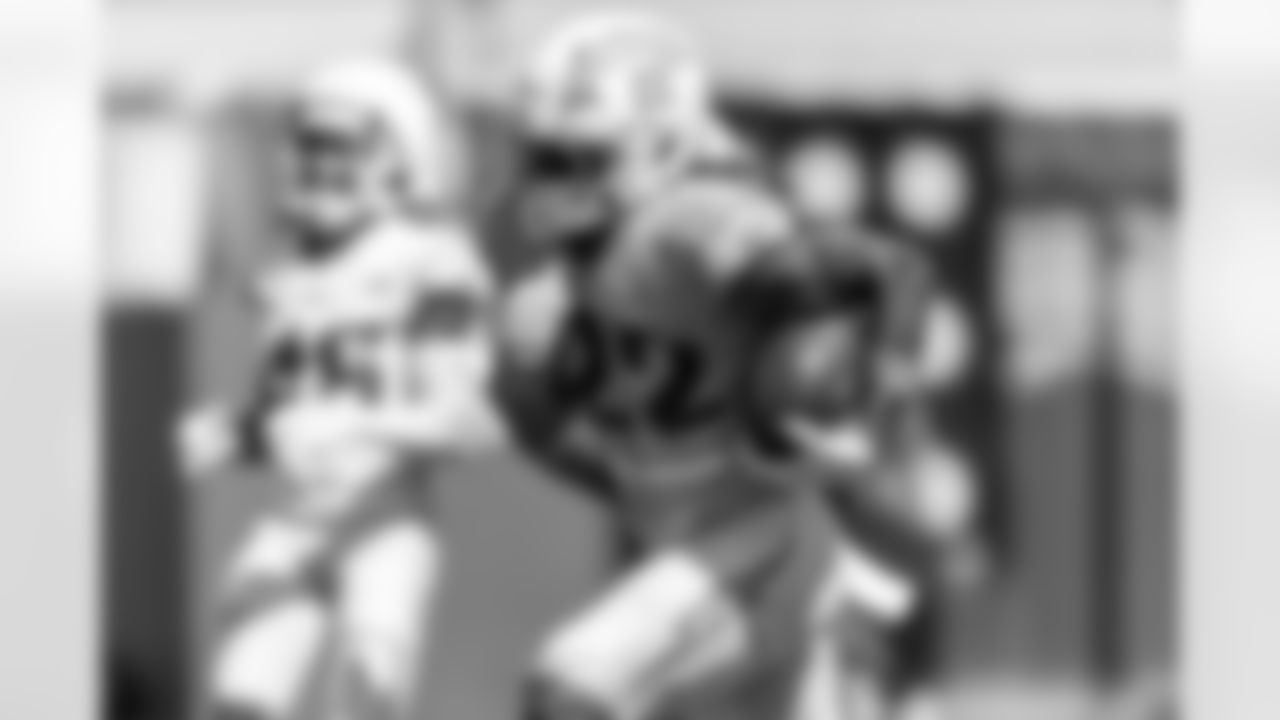 The Los Angeles Chargers practice on Wednesday, August 27, 2025 at The Bolt in El Segundo, CA.