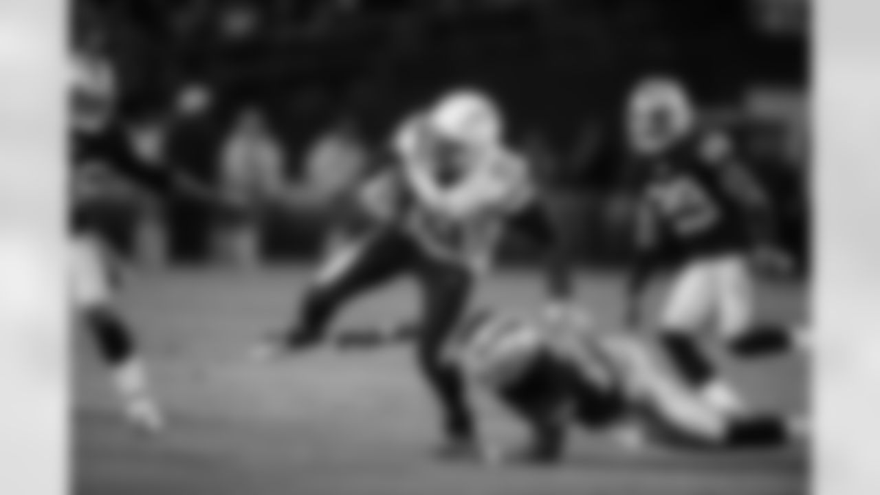 The San Diego Chargers play against the Oakland Raiders at the Oakland Coliseum on October 6, 2013 in Oakland, California.
[Final Score: SD 17 - OAK 27]