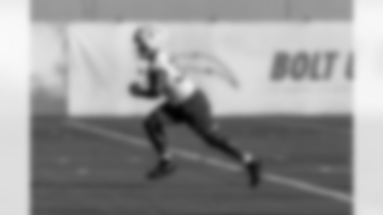 The Los Angeles Chargers practice on Thursday, January 2, 2025 at The Bolt in El Segundo, CA.
