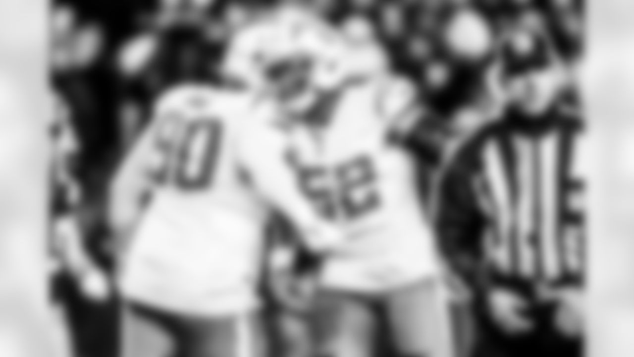 Take a look back at the Chargers Wild Card matchup with the Patriots in monochrome.