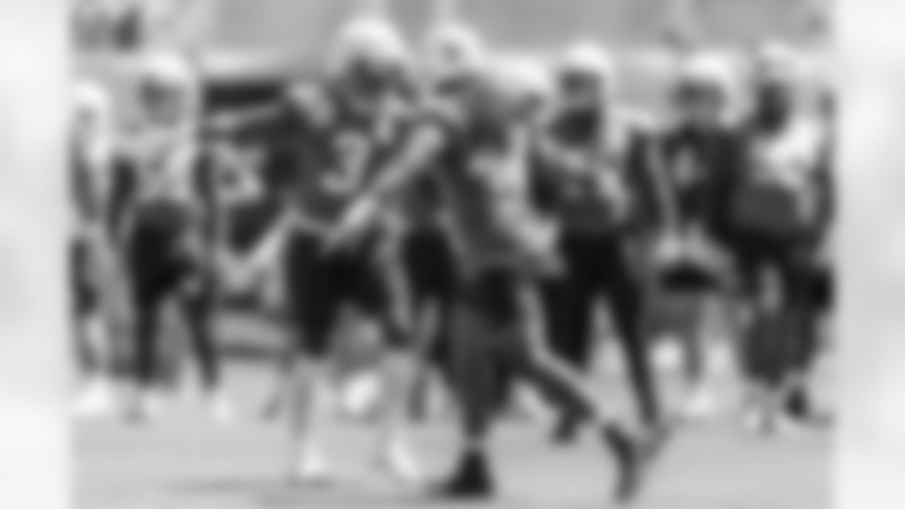 The Los Angeles Chargers practice at Training Camp on Wednesday, August 20, 2025 at The Bolt in El Segundo, CA.