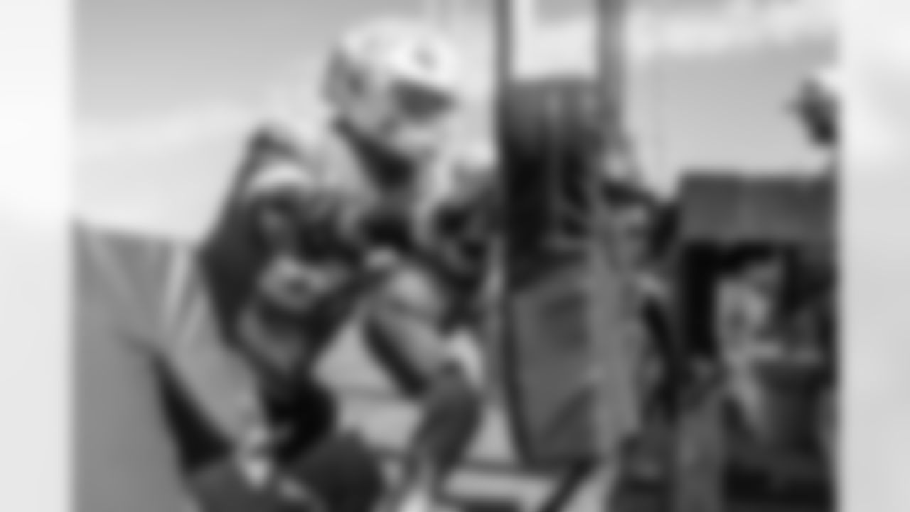 The Los Angeles Chargers practice on Thursday, October 9, 2025 at The Bolt in El Segundo, CA.