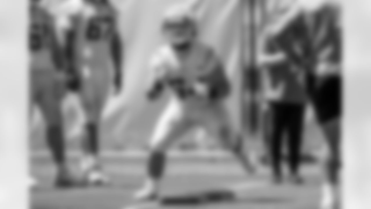 The Los Angeles Chargers hold Rookie Mini-Camp on Saturday, May 10, 2025 at The Bolt in El Segundo, CA.