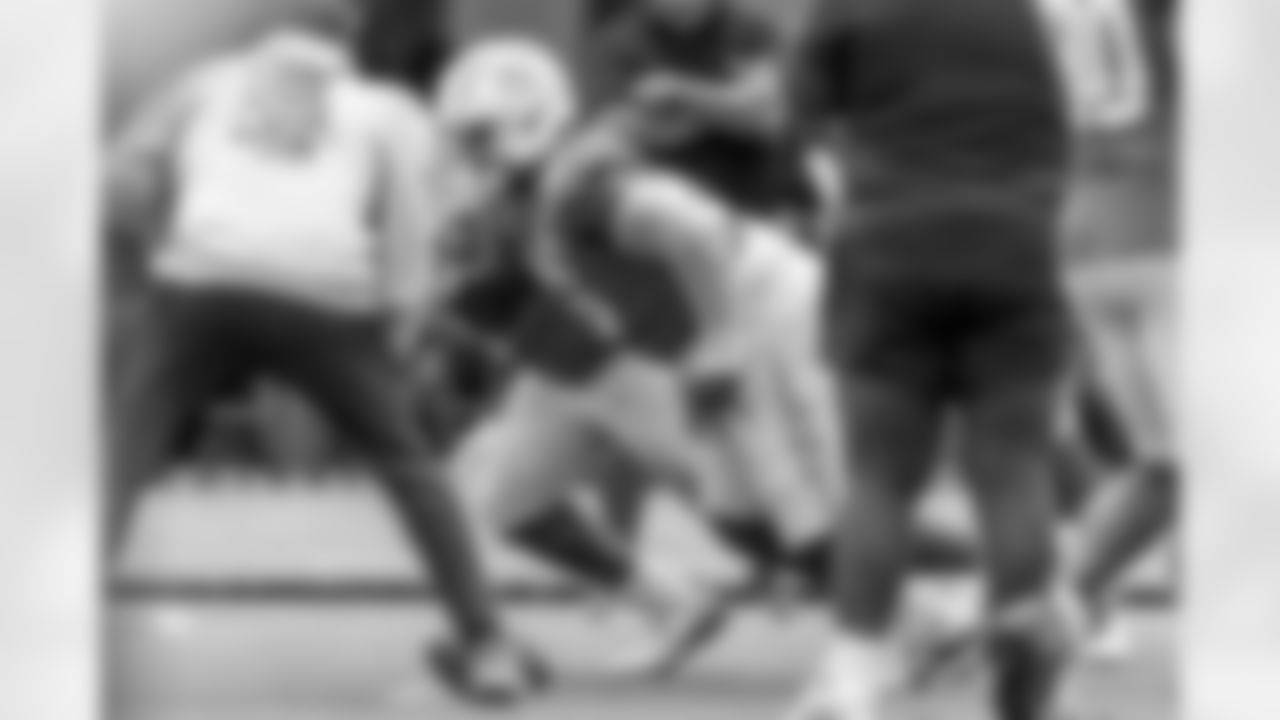 The Los Angeles Chargers hold Mandatory Mini-Camp on Wednesday, June 11, 2025 at The Bolt in El Segundo, CA.
