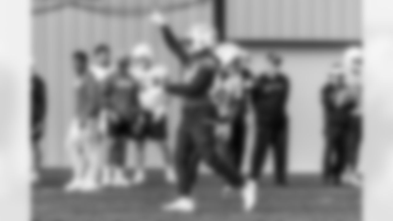 The Los Angeles Chargers practice on Thursday, January 1, 2026 at The Bolt in El Segundo, CA.