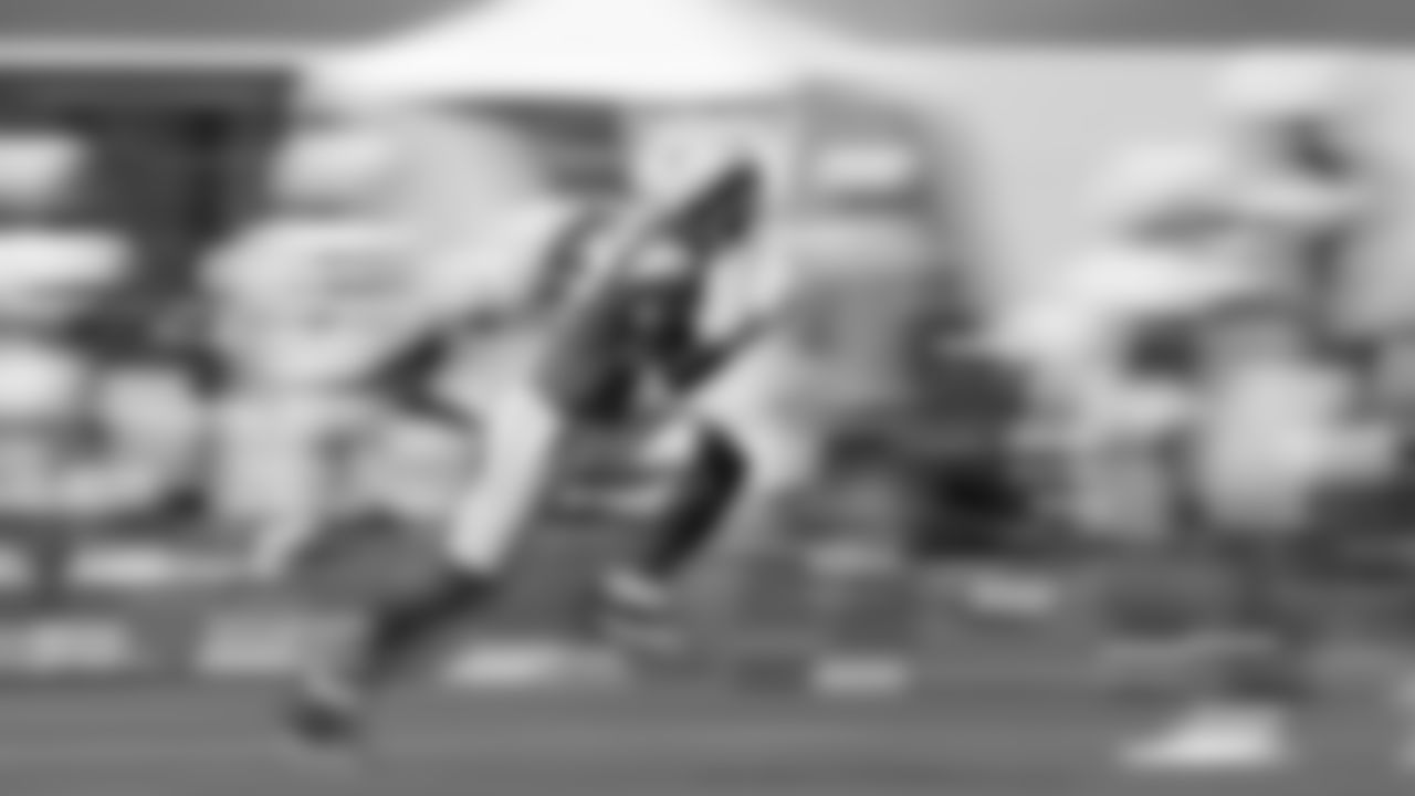 The Los Angeles Chargers practice at Training Camp on Thursday, July 17, 2025 at The Bolt in El Segundo, CA.