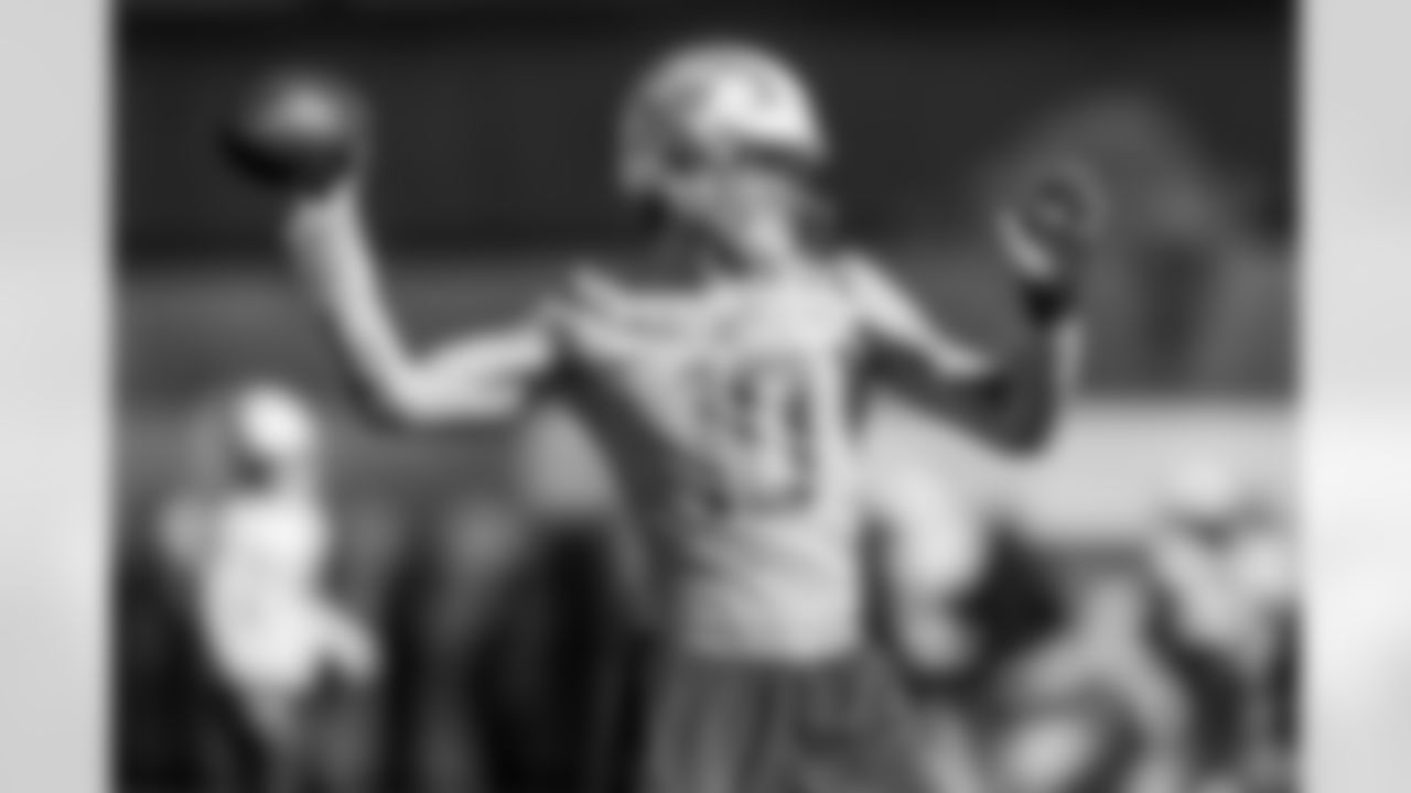 The Los Angeles Chargers practice on Friday, December 5, 2025 at The Bolt in El Segundo, CA.