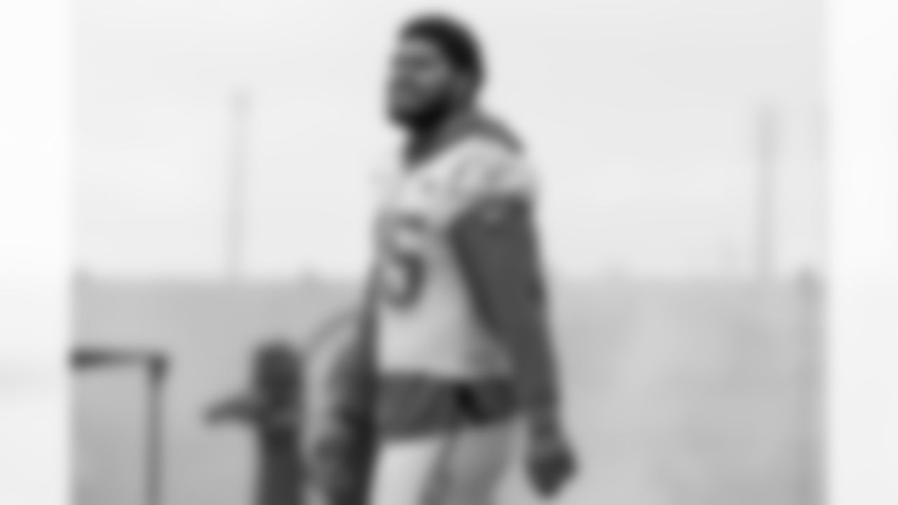 The Los Angeles Chargers practice at Training Camp on Monday, July 21, 2025 at The Bolt in El Segundo, CA.