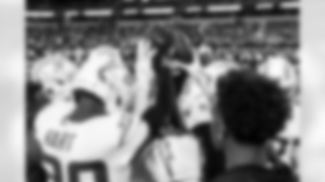 CB Cam Hart (20) and CB Donte Jackson (26)