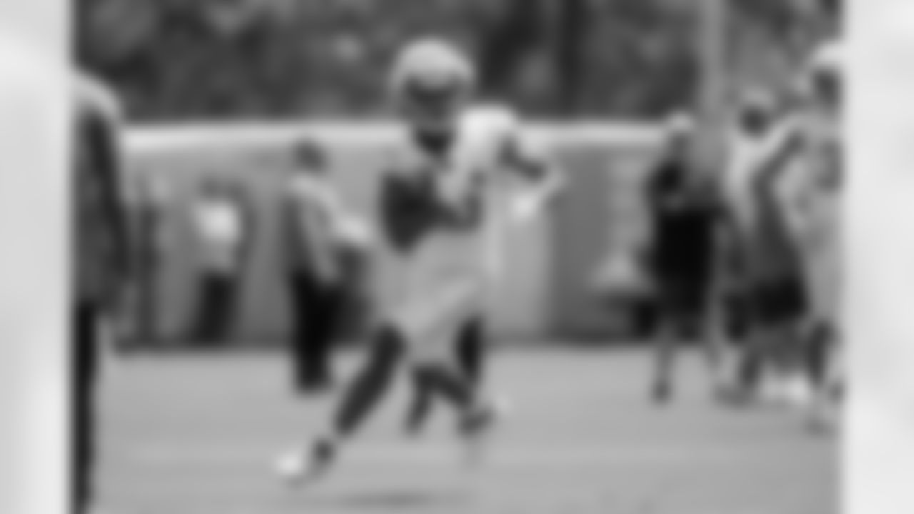 The Los Angeles Chargers hold Rookie Mini-Camp on Saturday, May 11, 2024 at Hoag Performance Center in Costa Mesa, CA.