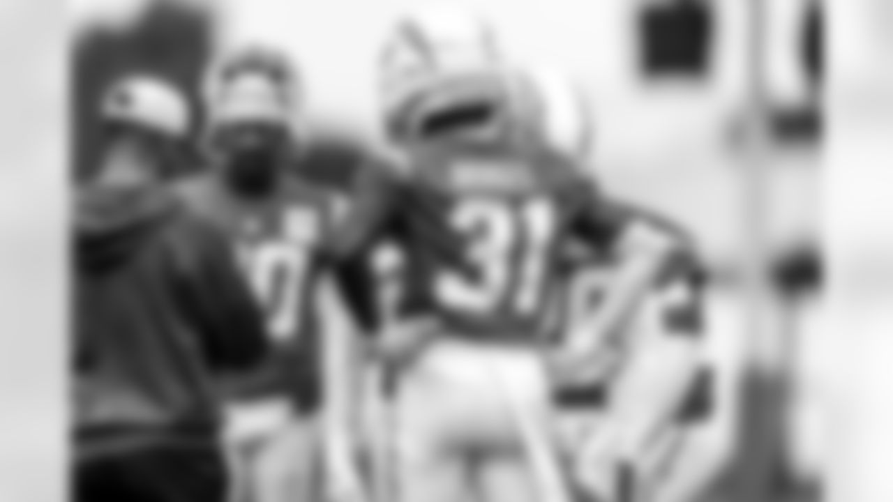 Los Angeles Chargers players participate in Phase 3 of the offseason program on Tuesday, June 3, 2025 at The Bolt in El Segundo, CA.