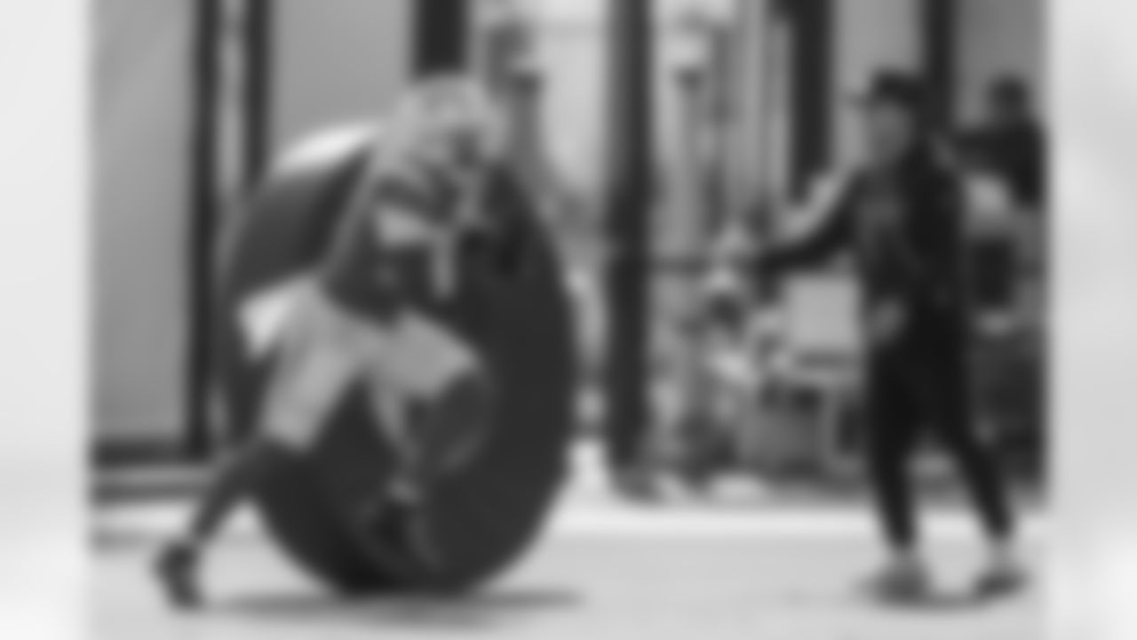 The Los Angeles Chargers practice on Wednesday, December 3, 2025 at The Bolt in El Segundo, CA.