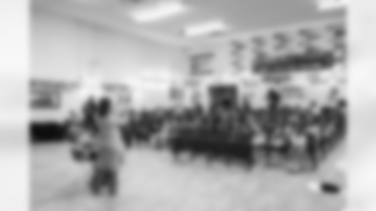 The Los Angeles Chargers host a Scholastic Book Fair on Monday, December 1, 2025 at Baldwin Hills Elementary in Los Angeles, CA.