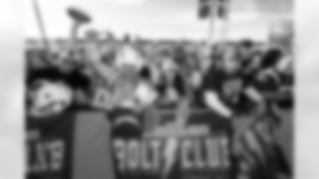 The Los Angeles Chargers practice at Training Camp on Saturday, July 26, 2025 at The Bolt in El Segundo, CA.