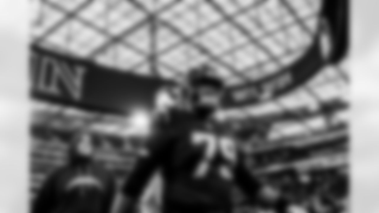 Take a look back at the Chargers Week 13 matchup with the Raiders in monochrome.