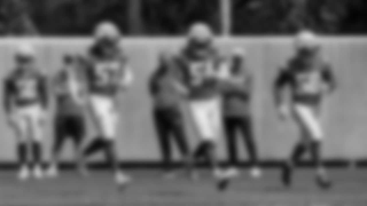 The Los Angeles Chargers hold Rookie Mini-Camp on Friday, May 10, 2024 at Hoag Performance Center in Costa Mesa, CA.