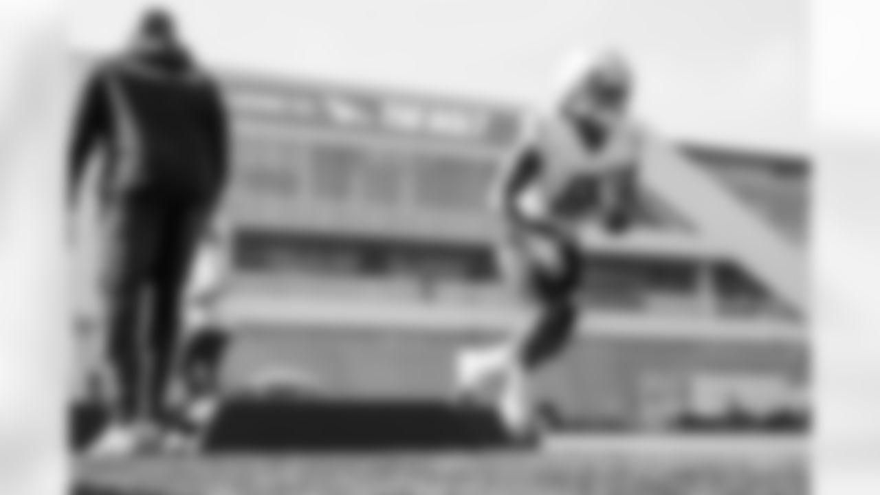 The Los Angeles Chargers practice on Wednesday, December 17, 2025 at The Bolt in El Segundo, CA.