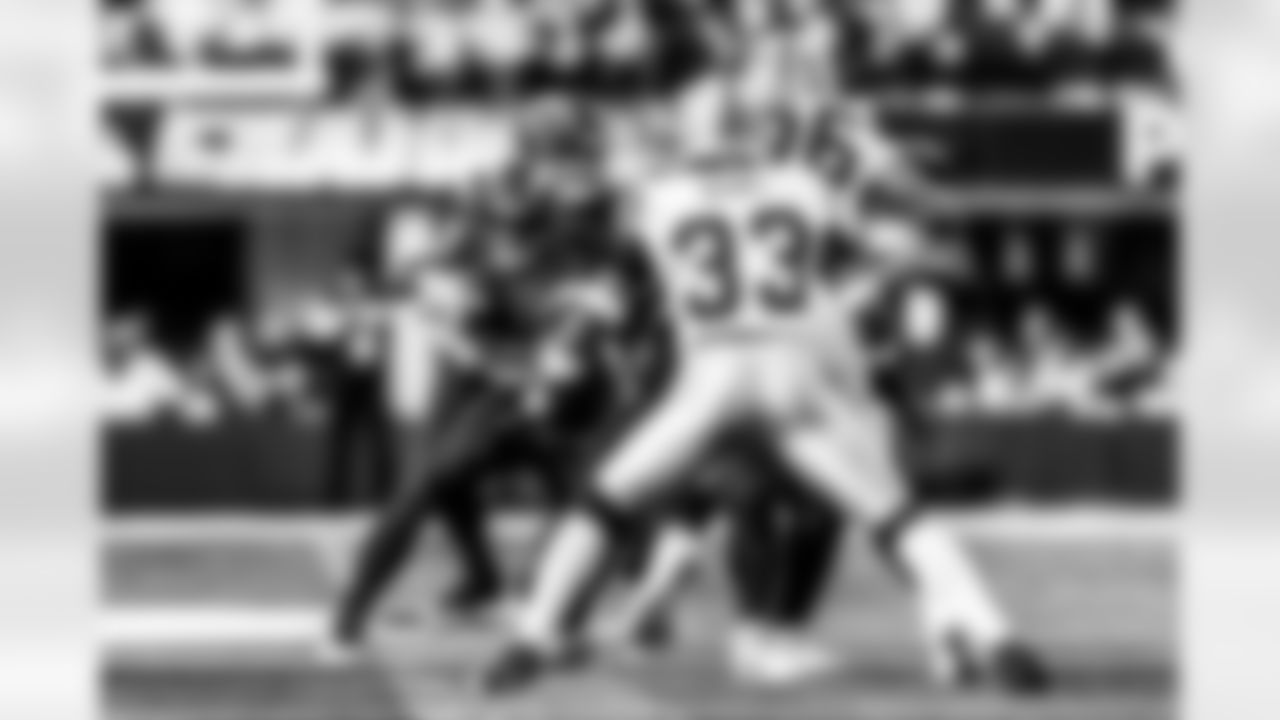 Take a look back at the Chargers Week 13 matchup with the Raiders in monochrome.