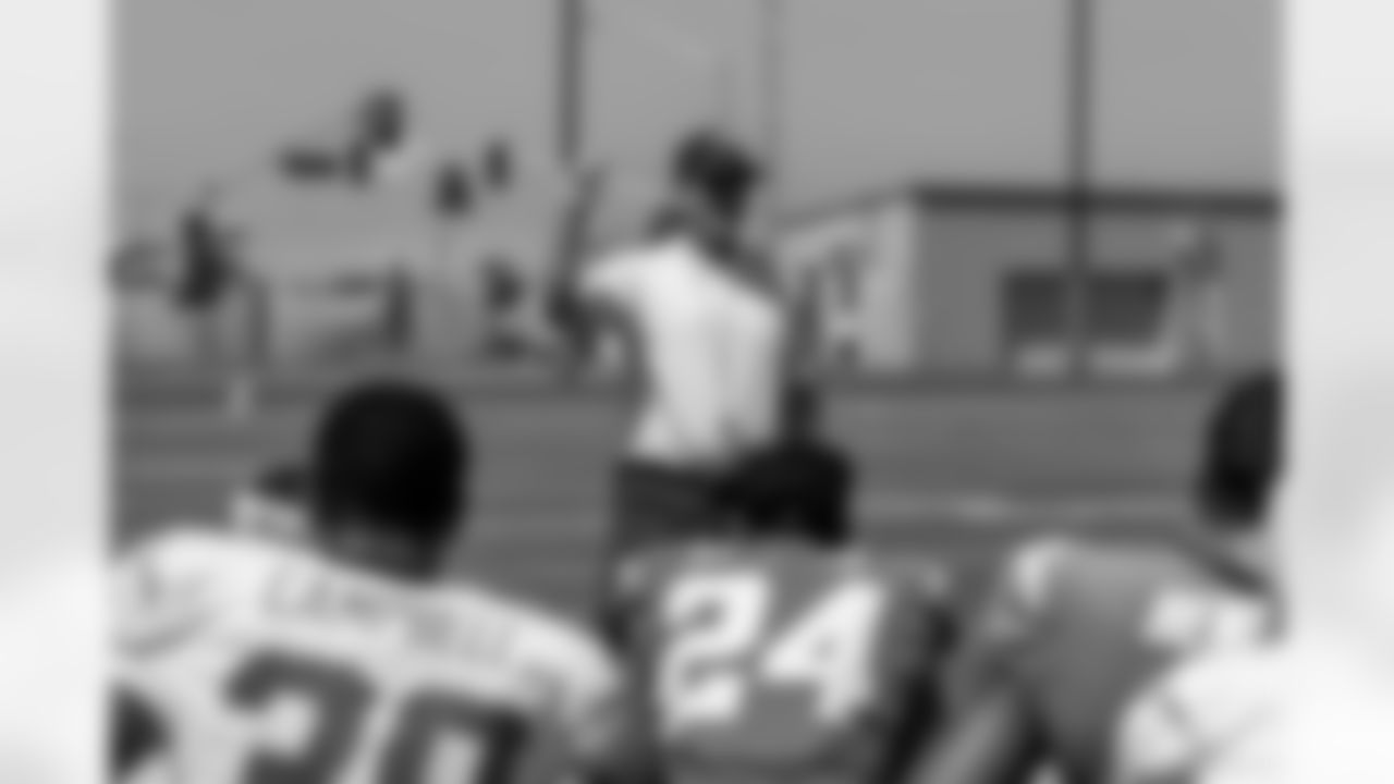 The Los Angeles Chargers practice at Training Camp on Monday, August 18, 2025 at The Bolt in El Segundo, CA.