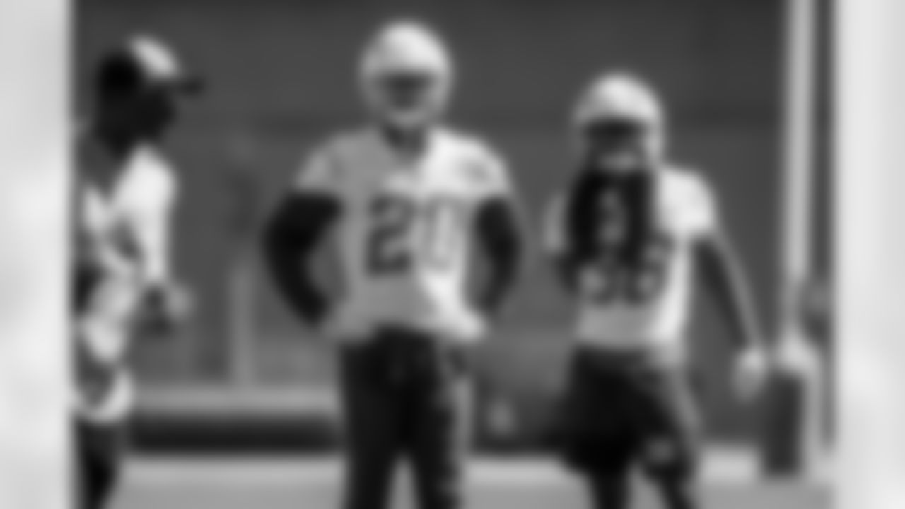 The Los Angeles Chargers practice on Friday, October 3, 2025 at The Bolt in El Segundo, CA.