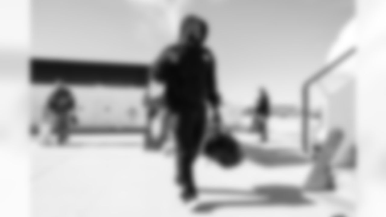 Los Angeles Chargers RB Hassan Haskins (28) travels to New England on Friday, Jan. 9, 2025 for the Wild Card matchup against the New England Patriots.