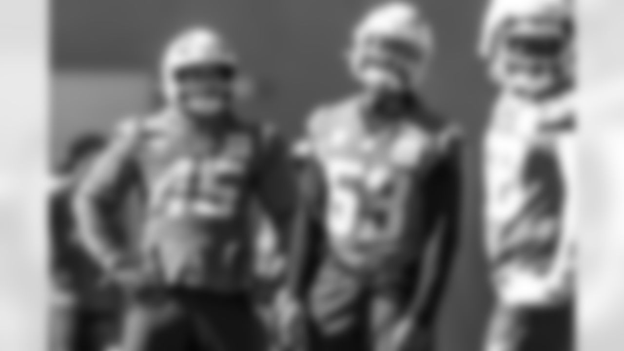 The Los Angeles Chargers practice on Thursday, October 30, 2025 at The Bolt in El Segundo, CA.