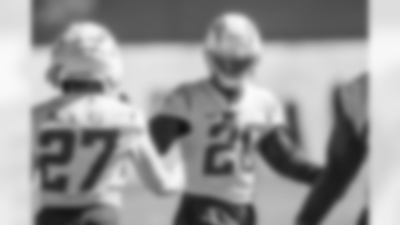 The Los Angeles Chargers practice on Friday, October 17, 2025 at The Bolt in El Segundo, CA.