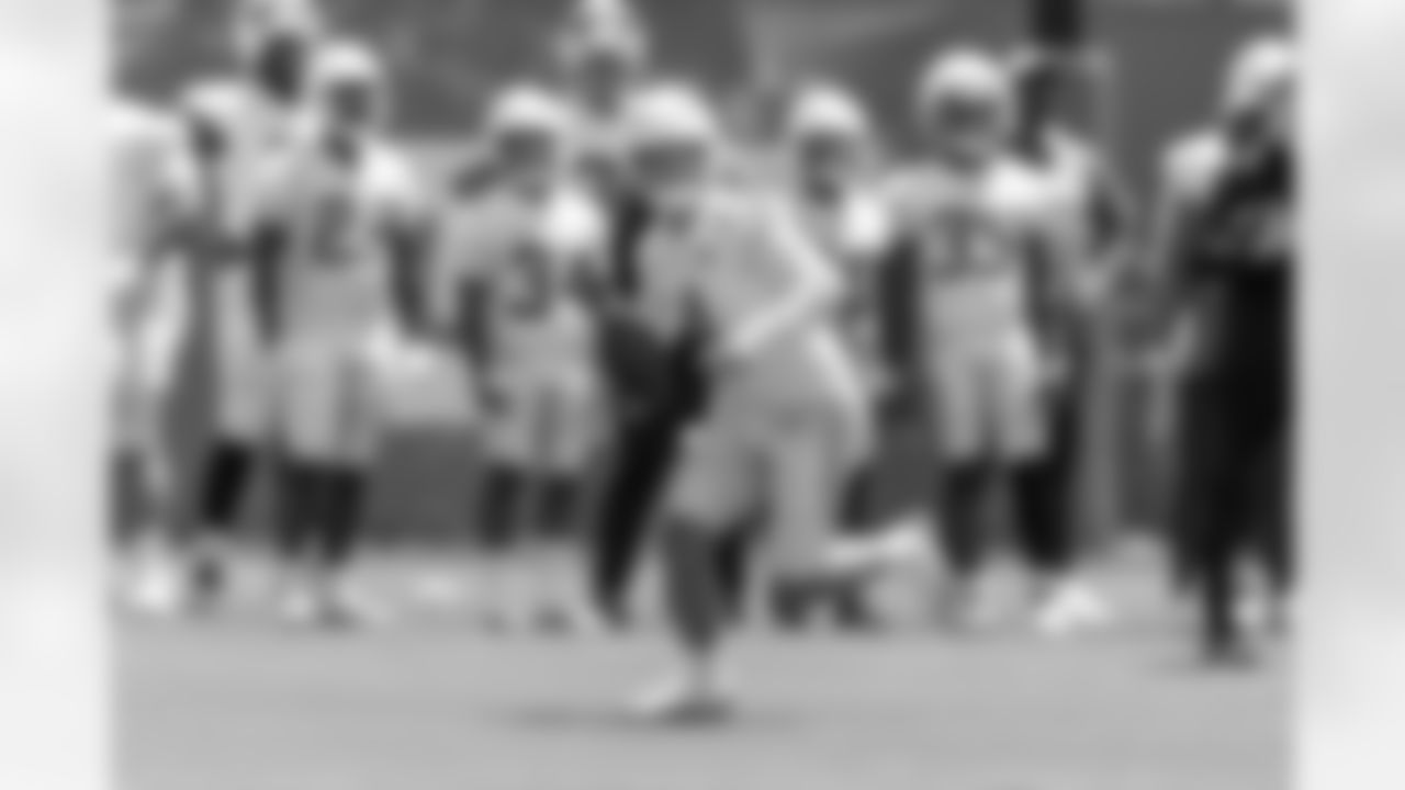 The Los Angeles Chargers hold Mandatory Mini-Camp on Tuesday, June 10, 2025 at The Bolt in El Segundo, CA.