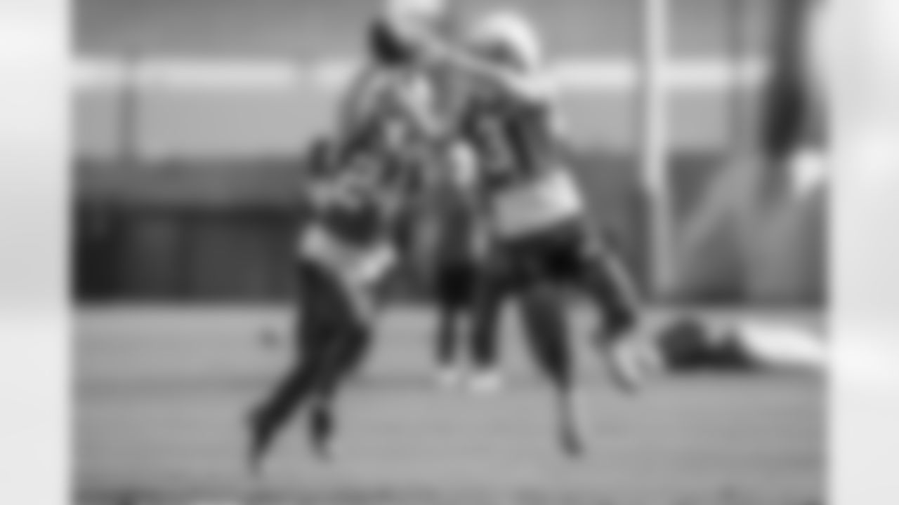 The Los Angeles Chargers practice on Thursday, December 18, 2025 at The Bolt in El Segundo, CA.